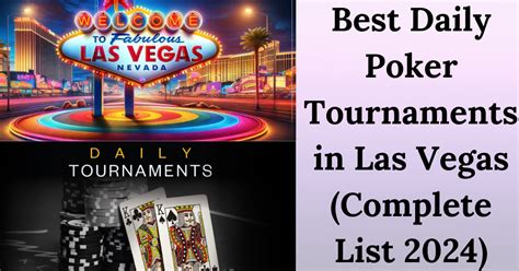 vegas daily poker tournaments  2023 NAPT Las Vegas